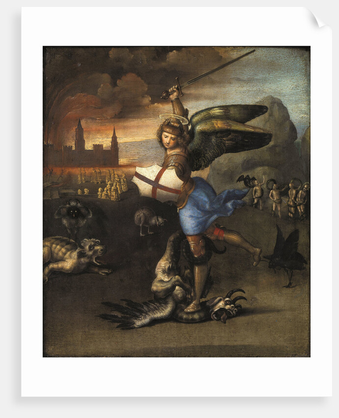 Saint Michael and the Dragon, 1503-1505 by Anonymous