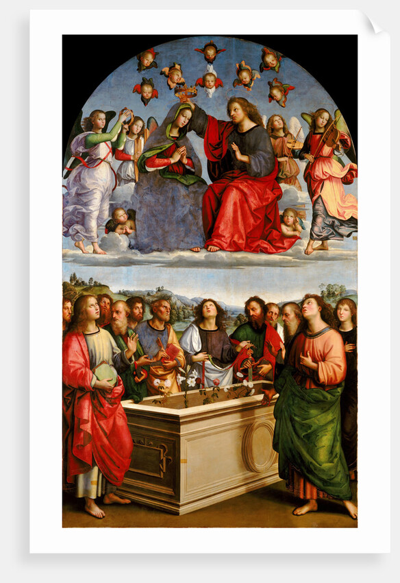 The Coronation of the Virgin (Oddi Altarpiece), 1502-1503 by Anonymous