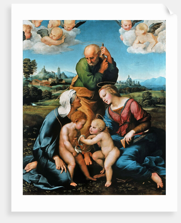 The Canigiani Holy Family (Sacra Famiglia Canigiani), ca 1506-1508 by Anonymous
