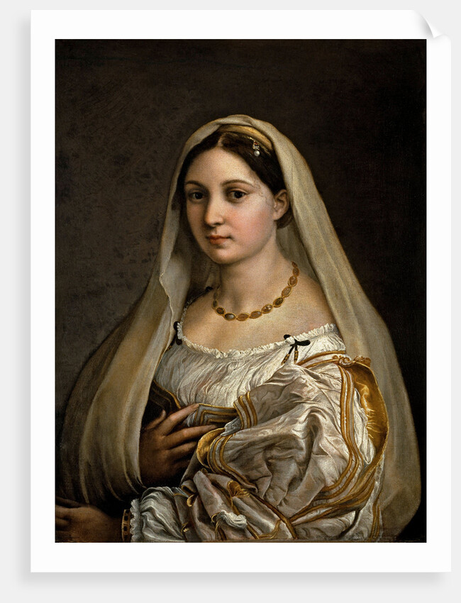 La donna velata (The woman with the veil), 1516 by Anonymous