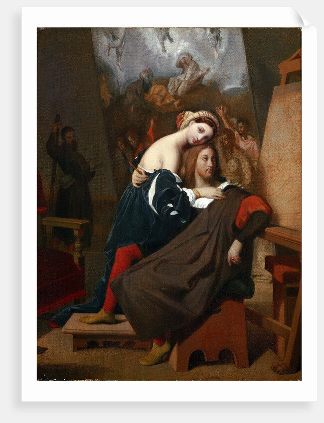 Raphael and the Bakers Daughter, 1846 by Anonymous