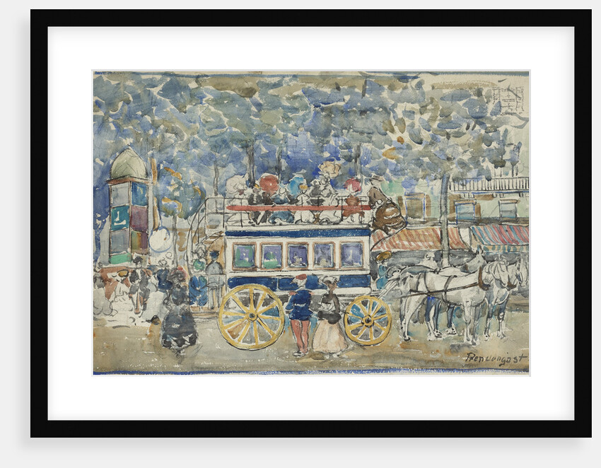 The Paris Omnibus, 1904 by Anonymous