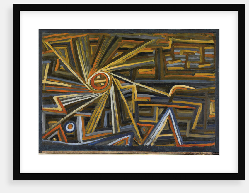 Strahlung und Rotation (Rayonnement et rotation), 1924 by Anonymous