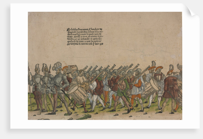 Ceremonial Procession in Bologna on 5 November 1529 by Anonymous