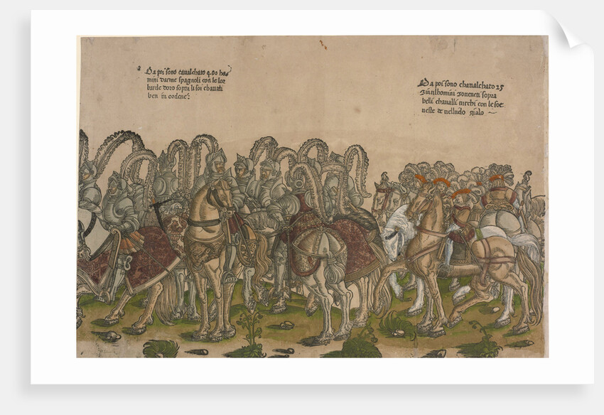 Ceremonial Procession in Bologna on 5 November 1529 by Anonymous