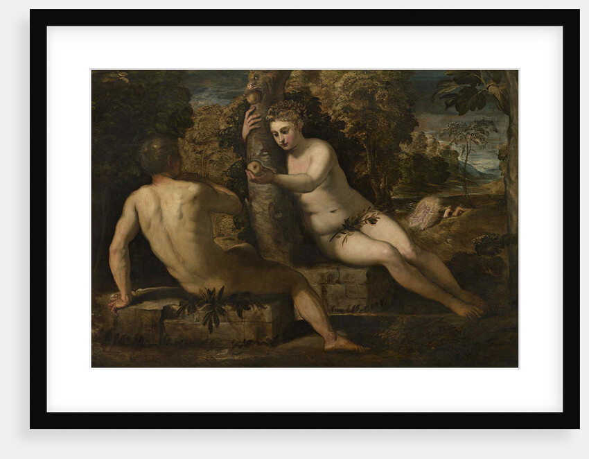 The Fall from Grace, ca 1552 by Anonymous