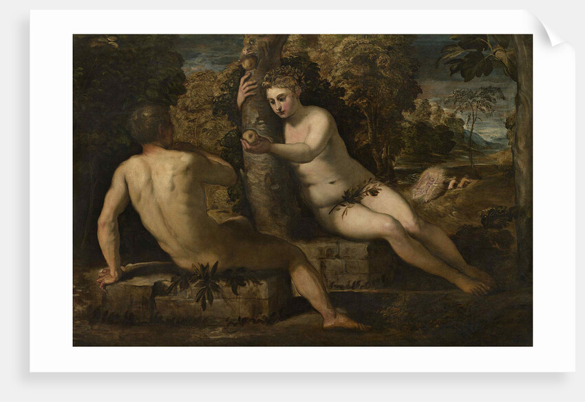 The Fall from Grace, ca 1552 by Anonymous