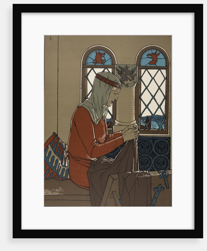 Illustration The Nibelungs, 1898-1901 by Anonymous