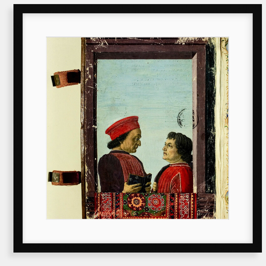 Portrait of Federico da Montefeltro and Cristoforo Landino by Anonymous