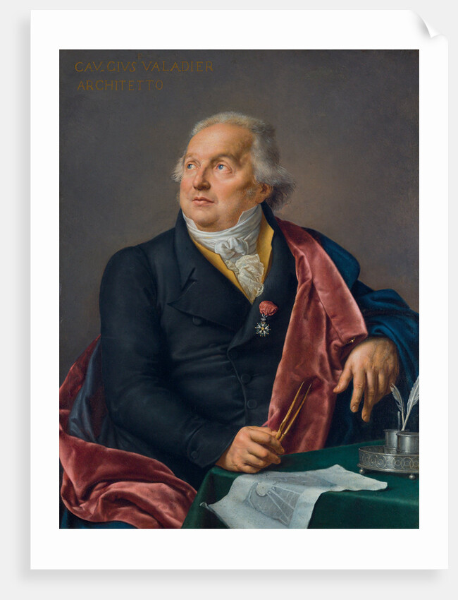 Portrait of the Architect Giuseppe Valadier, 1827 by Anonymous