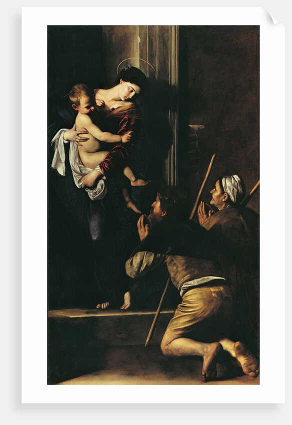The Madonna dei Pellegrini (Pilgrims Madonna), 1604-1606 by Anonymous