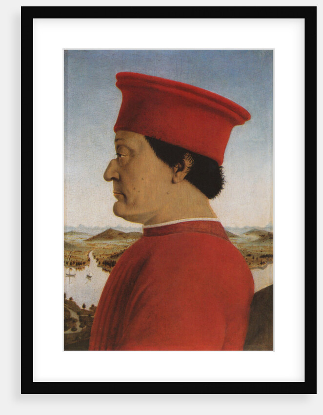 Portrait of the Duke Federico da Montefeltro, ca 1471-1472 by Anonymous