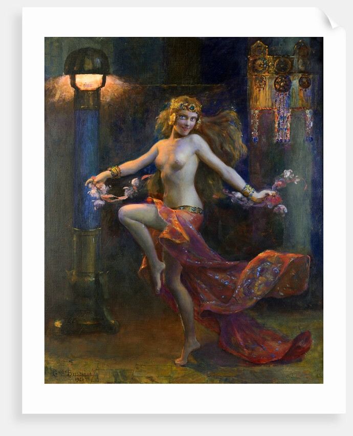 An exotic dancer, 1926 by Anonymous