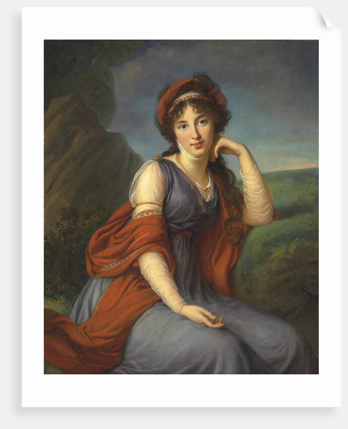Portrait of Countess Maria Grigoryevna Razumovskaya, née Vyazemskaya, 1798 by Anonymous
