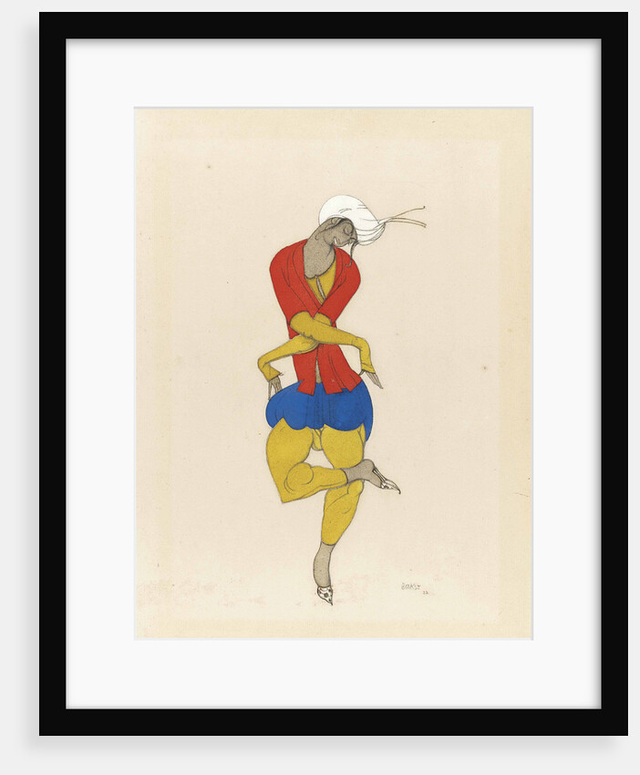 Costume design for the ballet The Rite of Spring by I. Stravinsky. Adoration of the Earth (LAdora by Anonymous