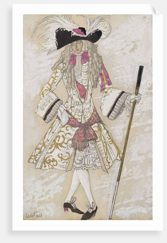 Costume design for the ballet Sleeping Beauty by P. Tchaikovsky, 1921 by Anonymous