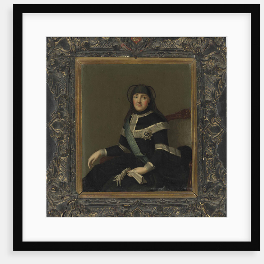 Portrait of Catherine II in mourning, 1762 by Anonymous