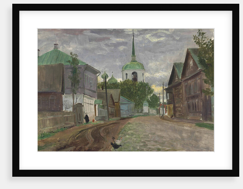 A street in Staraya Russa, 1921 by Anonymous