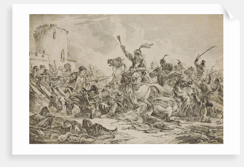 Battle Between the Georgians and Mountain Tribes, 1826 by Anonymous