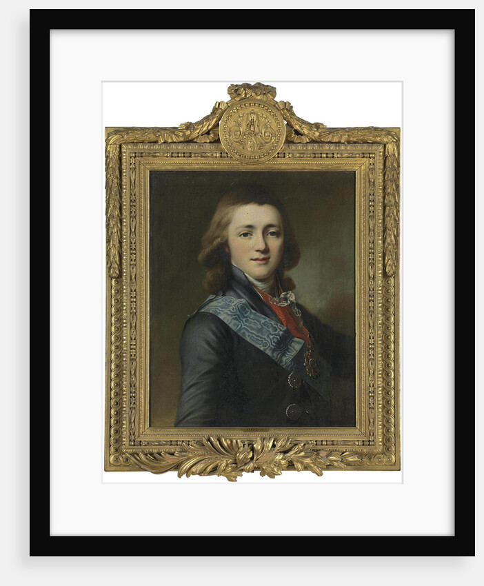 Portrait of Grand Duke Alexander Pavlovich of Russia by Anonymous