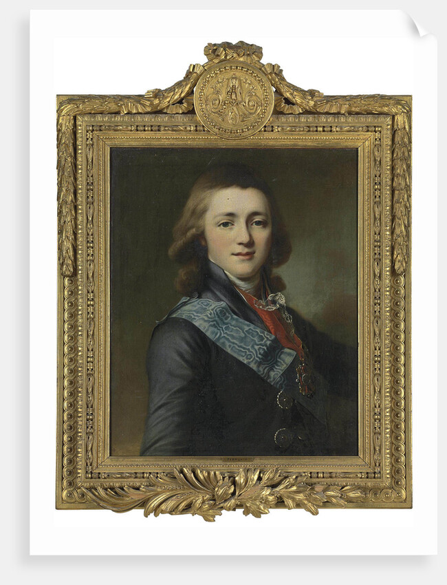 Portrait of Grand Duke Alexander Pavlovich of Russia by Anonymous