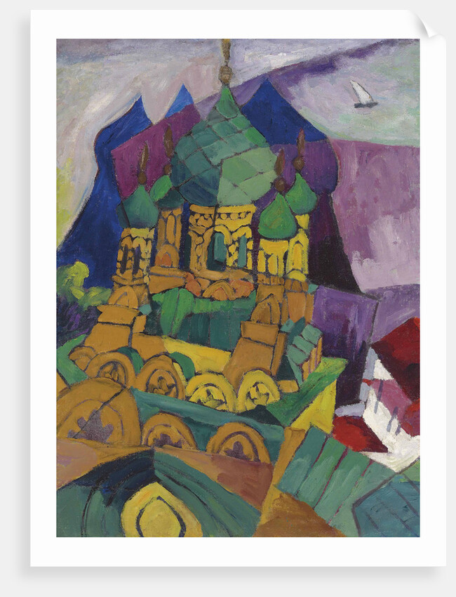 Church in Alupka, 1916 by Anonymous