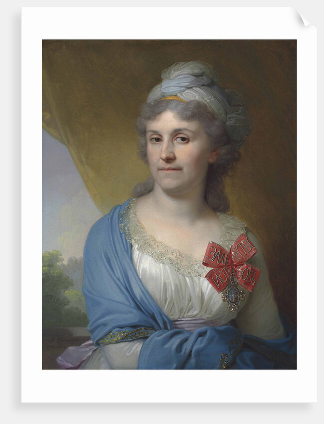 Portrait of Daria Alexandrovna Valueva, née Kosheleva, 1798 by Anonymous