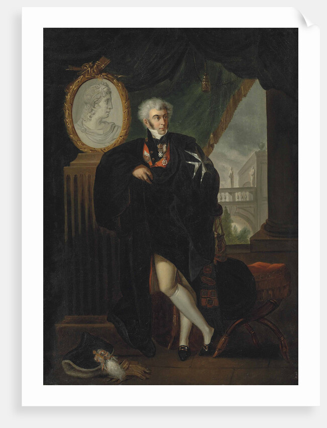 Portrait of Dmitry Lvovich Naryshkin, Early 19th cen by Anonymous