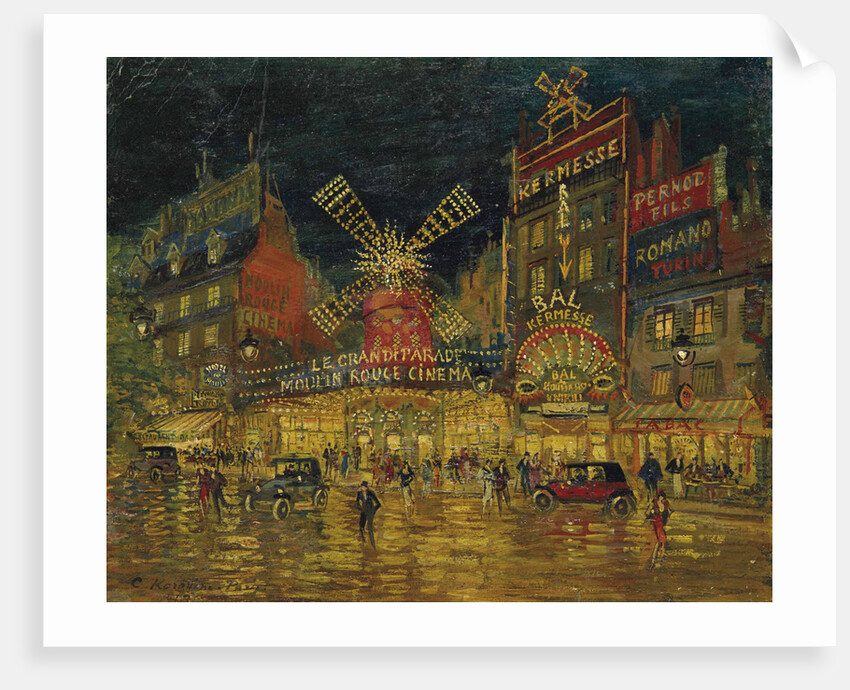 Moulin Rouge, Paris by Anonymous