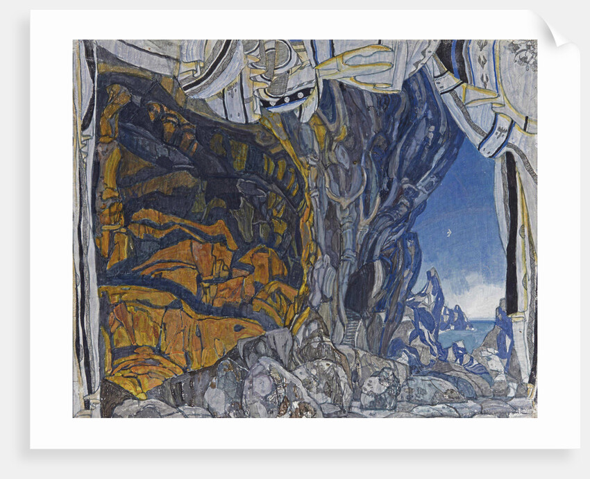 Set design for the opera Orfeo ed Euridice by Ch. Gluck, 1911 by Anonymous