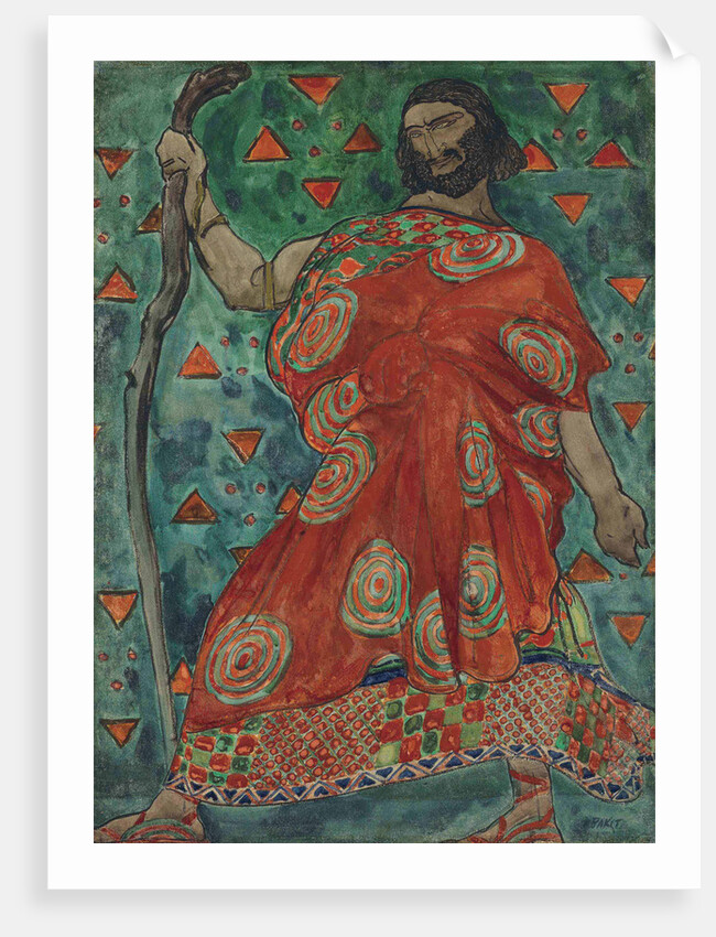 Costume design for drama Oedipus at Colonus by Sophocles, 1904 by Anonymous
