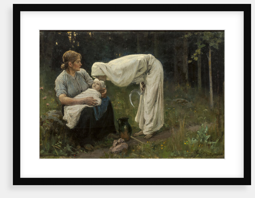 Death, 1897 by Anonymous