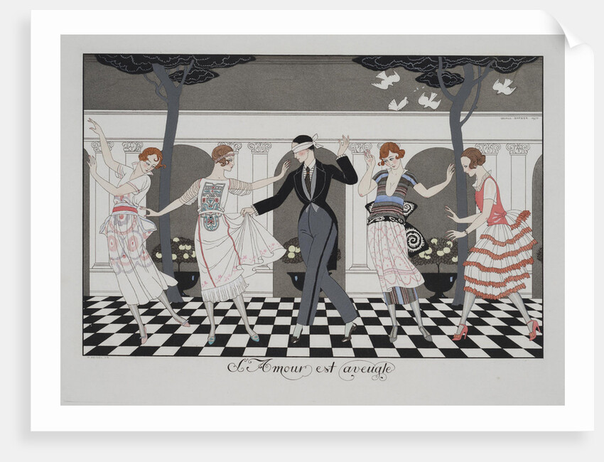 LAmour est aveugle (Love is blind), 1920 by Anonymous