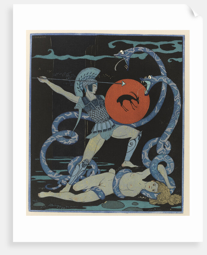 Illustration for Les chansons de Bilitis by Pierre Louÿs, 1922 by Anonymous