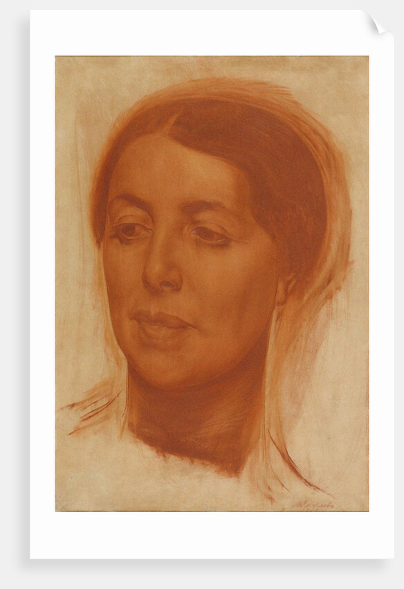 Portrait of Maria Samoylovna Zetlin, née Tumarkina, 1919 by Anonymous