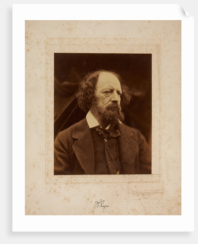 Alfred, Lord Tennyson, 1869 by Anonymous