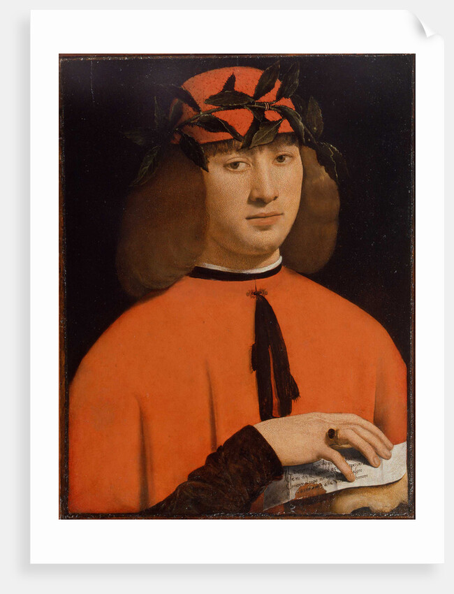 Portrait of the poet Girolamo Casio, c. 1490-1499 by Anonymous