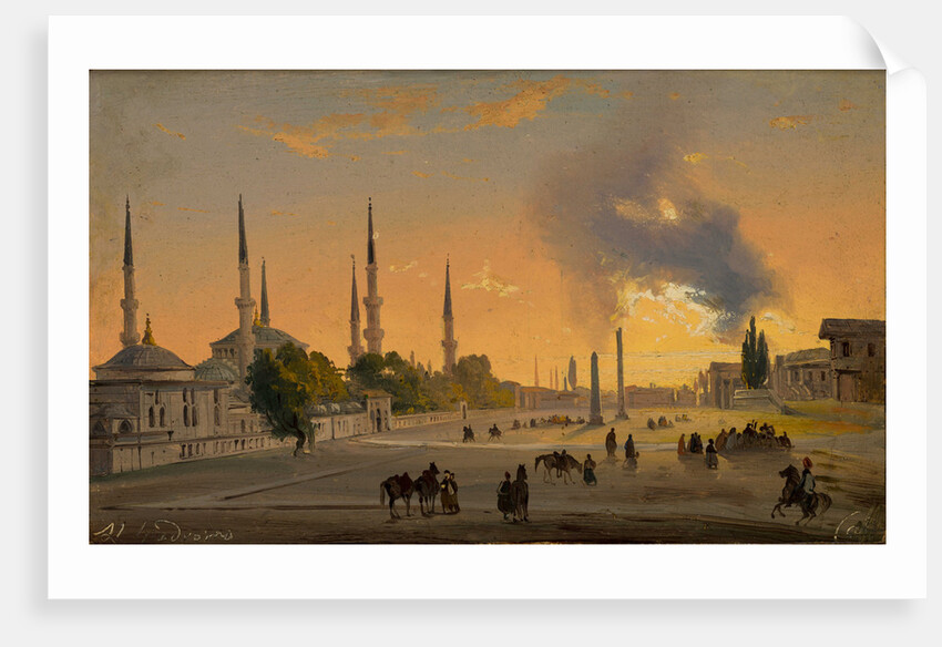 The Hippodrome of Constantinople, 1843 by Anonymous