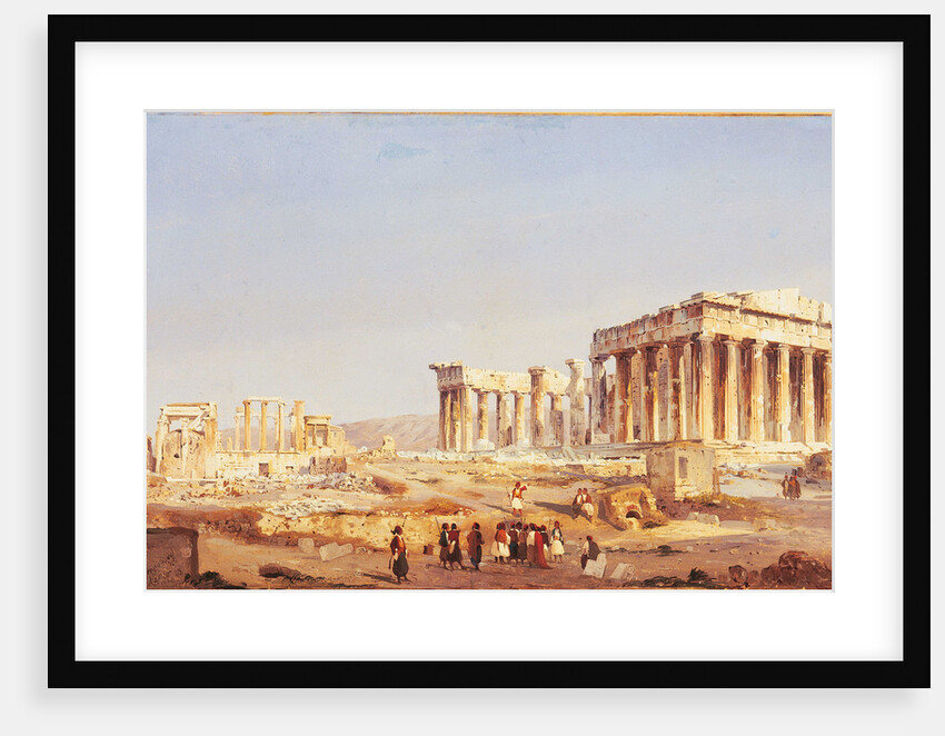 The Parthenon, 1843 by Anonymous