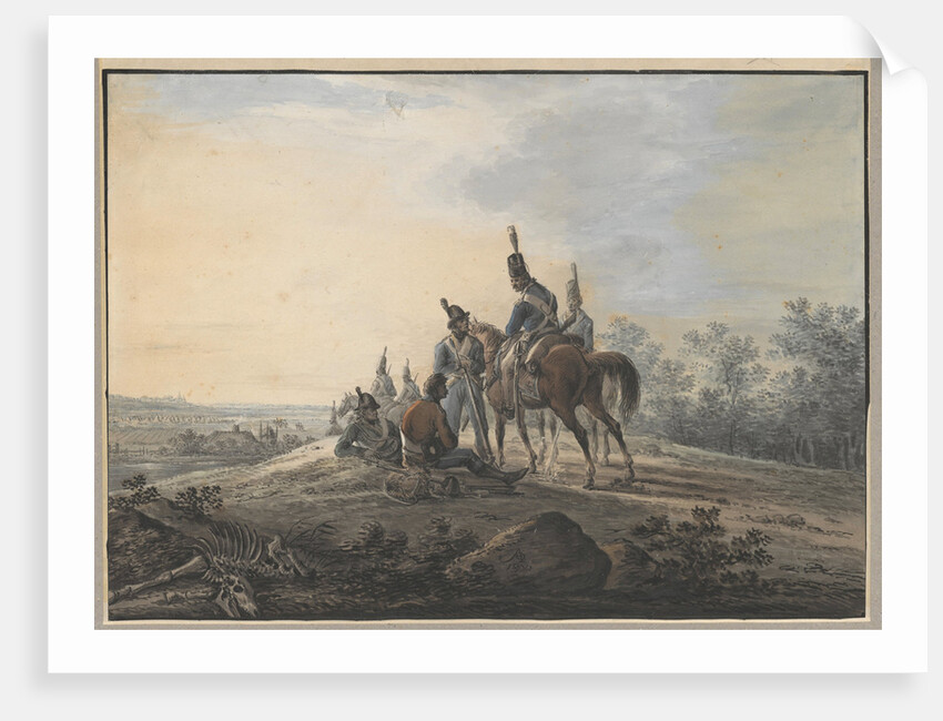 Bivouac of the Polish soldiers of the Kosciuszko Uprising, 1800 by Anonymous