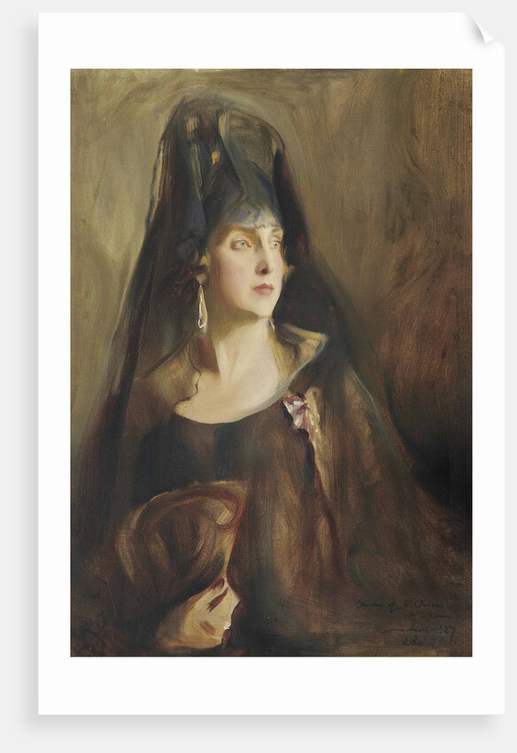 Queen Victoria Eugenie of Spain, 1927 by Anonymous