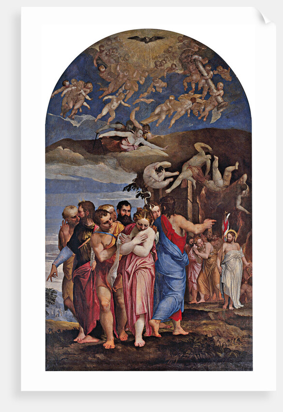 The Descent of Christ into Limbo and the Liberation of Souls in Purgatory by Anonymous
