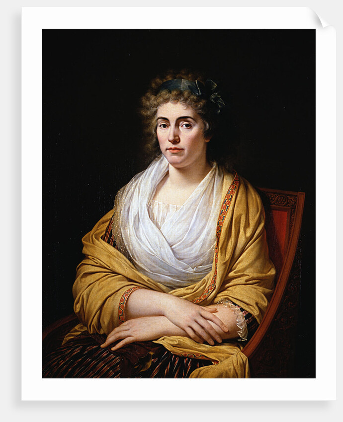 Portrait of Princess Louise of Stolberg-Gedern, Countess of Albany, 1793 by Anonymous