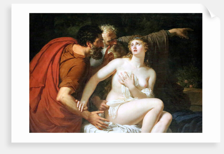 Susanna and the Elders, 1791 by Anonymous
