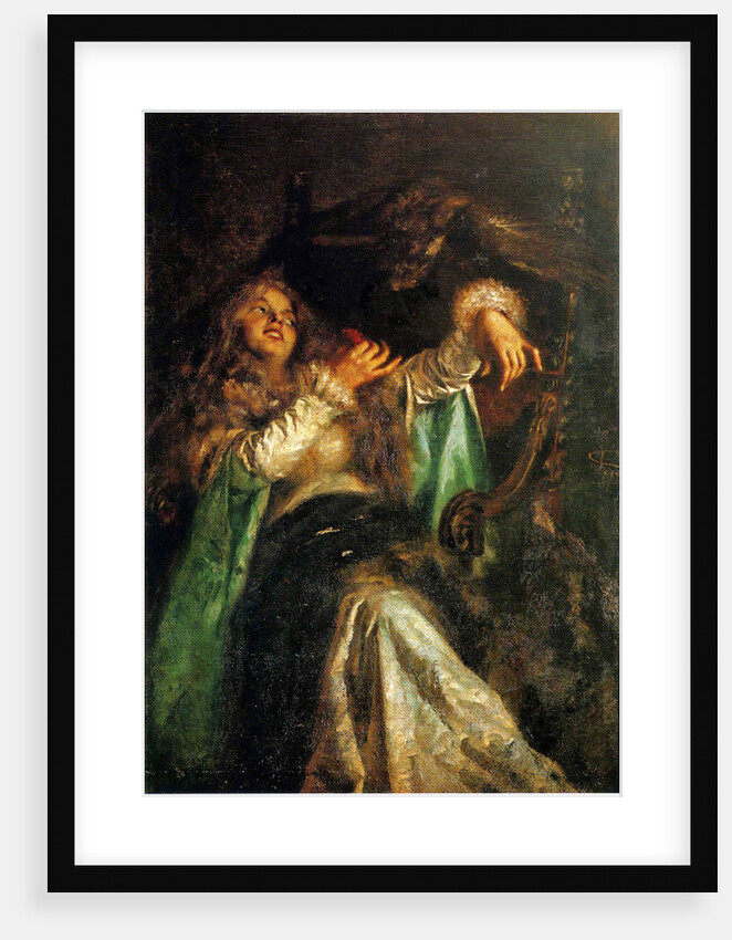 La falconiera, c. 1875 by Anonymous