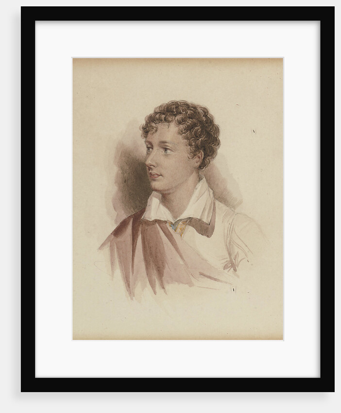 Portrait of George Gordon Byron, 6th Baron Byron After a portrait of 1808, 1831 by Anonymous