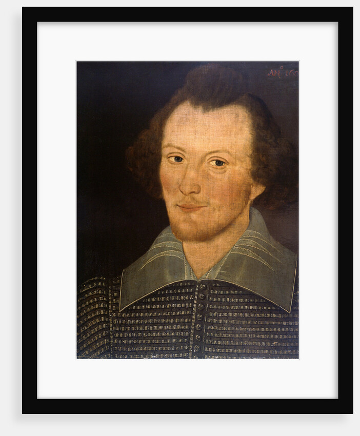 The Sanders Portrait of William Shakespeare, 1603 by Anonymous