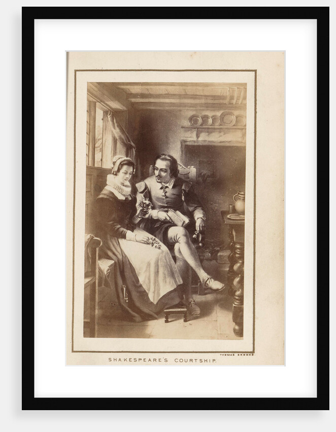 William Shakespeare and Anne Hathaway, 1860s-1870s by Anonymous