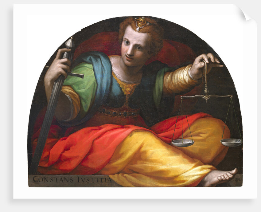Allegory of Justice, 1582-1585 by Anonymous