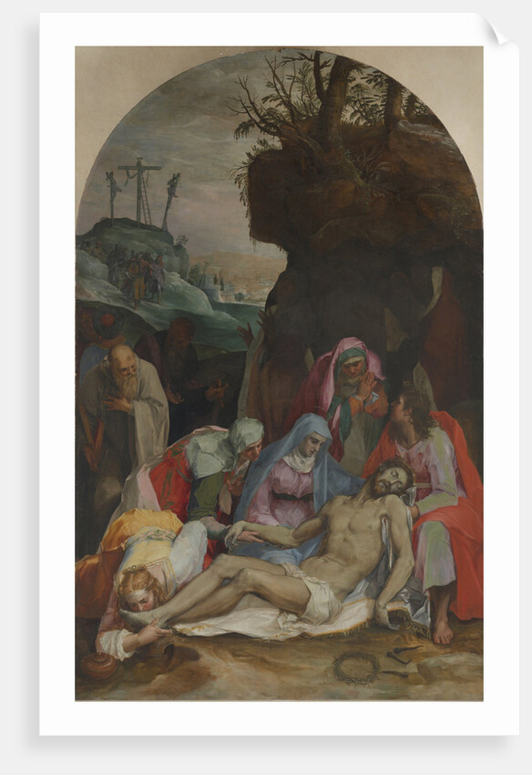 The Lamentation over Christ, before 1586 by Anonymous